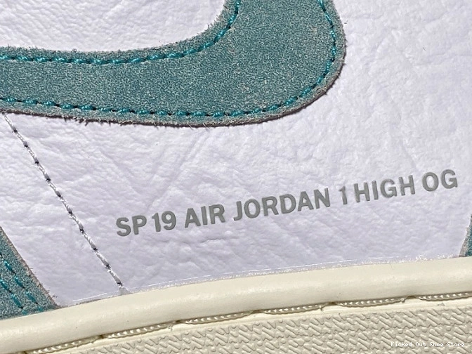 Kicked Out Shoe Store Jordan Turbo 555088-311 Retro Air Green 1 High OG 0812